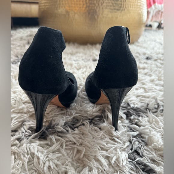 Cole Haan black suede heel - Picture 3 of 8